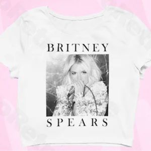 BRITNEY SPEARS Crop Top, Cute T-Shirts, 90s Retro  HALLOWEEN